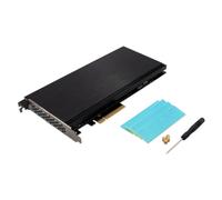 Placa de Expansão Servidor ST5112 PCIe X8 PEX8747 Armazenamento Nível NVMe Quatro Canais