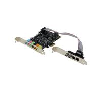 Placa de PCIe 7.1 Canais CM8828 + CM9882A com Suporte SPDIF 7.1CH Extensão Estéreo 3D Analógica Digital
