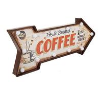 Placa Luminosa De Pared De Plastico Blanco