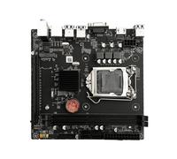 Placa-Mãe B75M ITX LGA 1155 Desktop PC com Suporte DDR3 RAM NGFF NVME M.2 Interface USB SATA3.0 Placa de Base