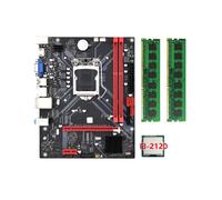Placa-MãE B85M VHL para Desktop +CPU I3-2120 +2 X DDR3 1600MHz 8G RAM LGA 1155 USB 3.0 SATA Do Computador