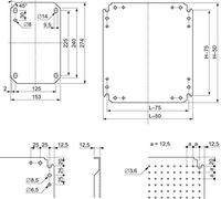 Schneider Electric NSYMF86 CHASSIS MICROPERF 800X600