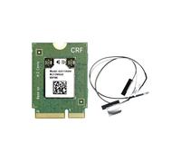 Placa WiFi 6E AX211NGW + 2 Antenas 2.4G e 5G 6G M.2 CNVio Bluetooth 5.3 802.11AX com Suporte para Win10 Win11 LINUX Sem Fio