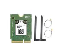Placa WiFi 6E AX211NGW + Antena 2x8dBi 2.4G e 5G 6G M.2 CNVio Bluetooth 5.3 802.11AX com Suporte para Win10/11 LINUX