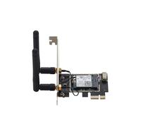 Placa WiFi 7 BE200 PCI-E Bluetooth 5.4 Tri Band 2.4G, 5G e 6GHz 8774Mbps de Rede Sem Fio para Win11