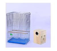 Placage d'oiseau Solide Process Oiseau Cage Big Tiger Skin Pivoine Coucoir Cage d'oiseau ornemental Cage pour Animaux de Compagnie Volants, Pinson pour Les tourtereaux Cage d'oiseau de