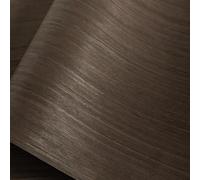 Placage en bois technique marron foncé, idéal pour la décoration polyvalente de la maison et des meubles, 2,5 x 0,58 m, 0,2 mm