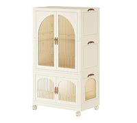 Placard de Vêtements, Armoires de Rangement de Conception Minimaliste Modernes Vêtements Pratiques Installation Pliante Gratuite pour Les Enfants (S)
