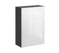 Placard haut de cuisine - DECONATION - Dalia - Blanc - Système d'ouverture sans poignée - 60x92x30 cm