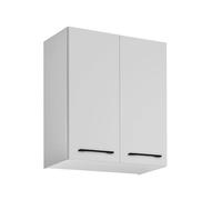 Placard haut de cuisine - DECONATION - Frida - Blanc - L 60 x H 71 x P 31 cm - Fermeture silencieuse