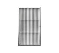 Ferm Living Placard mural Haze Reeded glass - stainless steel