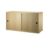Placard mural String système profondeur 30cm WxHxD 78x42x30cm