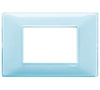 Placca 3 Moduli Reflex Acqua Vimar Plana 14653.45