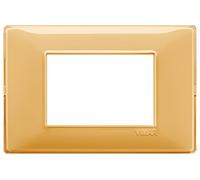 PLACCA 3 MODULI Reflex Ambra Vimar Plana 14653.43