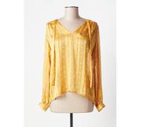 place des victoires chemisiers et blouses femme de couleur jaune 40