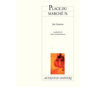Place du marché 76 Livre avec un CD audio - Jan Lauwers - Actes Sud-Papiers - Livre CD - Théâtre CD