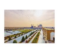 Place Naqsh-e Jahan à Ispahan, Iran, site du Patrimoine Mondial de l’UNESCO，Puzzle 1000 Pièces pour Adultes Et Enfants, Compétence Jouets Éducatifs Anniversaire Festival Cadeau（75x50cm）-T100