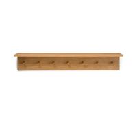 Ferm Living Étagère-patère à boutons Place Rack chêne Large
