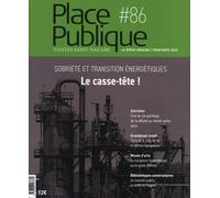 Place publique #86 Energies, le casse-tête des transitions - Collectif - Joca Seria - broché - Revue
