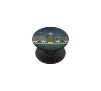 Place publique Franklin Tennessee de Noël PopSockets PopGrip Adhésif
