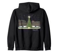 Place publique Franklin Tennessee de Noël Sweat à Capuche