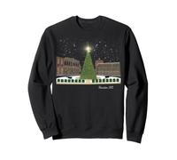 Place publique Franklin Tennessee de Noël Sweatshirt