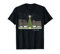 Place publique Franklin Tennessee de Noël T-Shirt