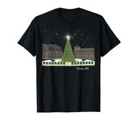 Place publique Franklin Tennessee de Noël T-Shirt Graphique avec Valeur