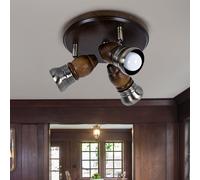 Place Rondell Plafonnier Couloir 3-Flammig E14 Vintage Projecteur Mobile