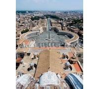 Place Saint-Pierre, Cité du Vatican - Puzzles 3D de 5000 pièces, Jouets et Cadeaux Uniques, décorations pour la Maison (14 Ans et Plus)