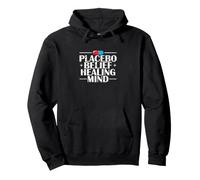 Placebo Croyance Guérison Esprit Positive Vibes Sweat à Capuche