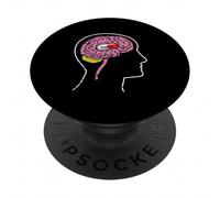 Placebo dans l'effet Mental de la tête du Cerveau PopSockets PopGrip Adhésif