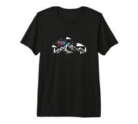 Placebo Montagne Soleil Croyance Nature T-Shirt Haut de Gamme
