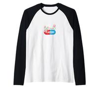 Placebo Pilule de guérison Motif Fleurs Manche Raglan