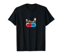 Placebo Pilule de guérison Motif Fleurs T-Shirt
