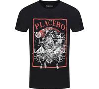 Placebo - T-shirt "Astro" pour homme/femme unie RO2507 (S) (Noir)