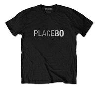 Placebo - T-Shirt # M Unisex Black # Logo [Import]