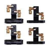 Placeholder1 - Pièce de rechange conductrice en cuivre compatible avec modèles 168f/188f Lot de 2 supports de balais de carbone noir pour générateurs (2 pièces 5-8 kW)