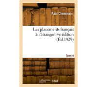 Placements français à l'étranger. Sociétés de gestion de valeurs mobilières étrangères. 4e édition - Paul Cheminais - Hachette Bnf - broché - Livre