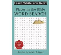 Places in the Bible Word Search