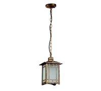 Placeur extérieur de nuance de lustre, lampe suspendue à la ferme étanche, lampe de suspension de la ferme vintage des lumières de suspension de suspension Lantern Porch Patio Patio Garden Yard