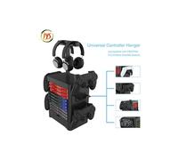 Placez l'étagère Manette Sony PS5/PS4/X.S.X/Xbox One/Ns Switch / le disque de jeu / support de casque - Noir