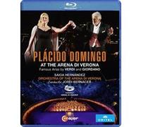 Placido Domingo aux Arènes de Vérone Airs d'opéras de Verdi et Giordano Blu-ray