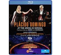 Placido Domingo aux Arènes de Vérone : Airs d'opéras de Verdi et Giordano. Hernandez, Bernacer. [Blu-ray]