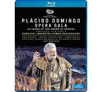 Plácido Domingo Opera Gala 50 ans aux Arenes de Verone Blu-ray