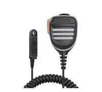 PLACKE Convient for Baofeng UV-9R Plus 9R Pro Microphone Haut-Parleur d'épaule étanche Convient for Baofeng UV-XR UV-9R Plus/Pro UV-S22 BF9700 Talkie-walkie(Orange 780 mic)