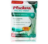 Plackers Porte-Fil Dentaire Micro Compteur de menthe - 90 - lot de 1