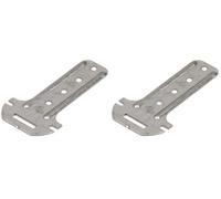 PLACO® - Lot 100 pièces Suspentes Courtes 300 Stil F 530 Placoplatre - 81 x 4,3cm - E01180100, Gris (Lot de 2)