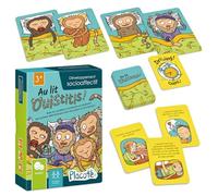 Placote - Au Lit Les Ouistitis!, Jeu éducatif 3 ans à 7 ans - PLA-52, Bleu, Jaune, Rouge