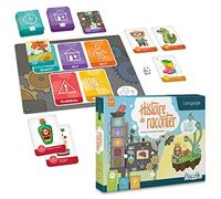 Placote - Histoire de raconter - Jeu éducatif - Jeu d’apprentissage pour le développement du langage - Jeu de cartes pour les enfants de 4 ans à 8 ans, Bleu, Vert, et Jaune